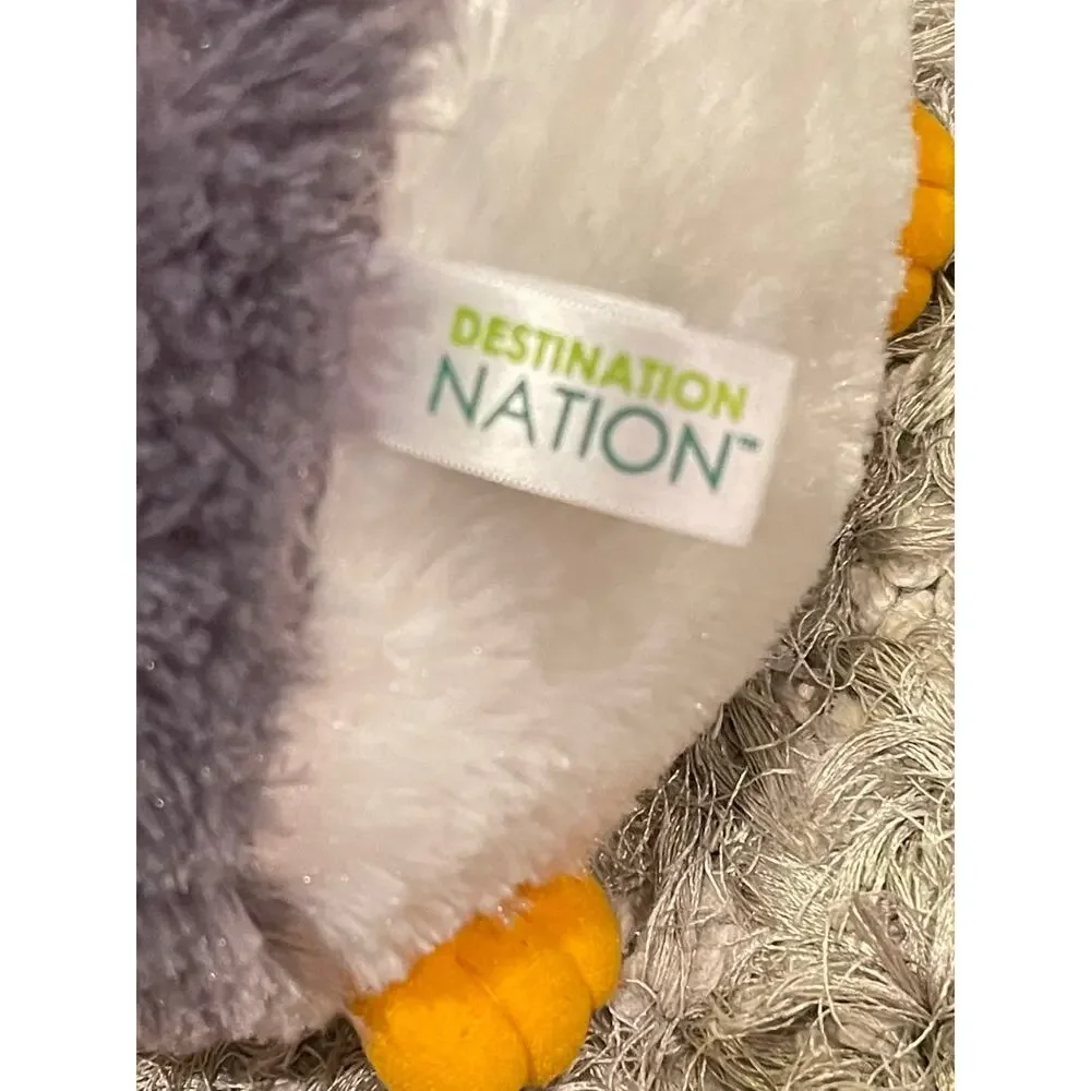 Destination Nation Penguin Gray White Animal Aurora 12